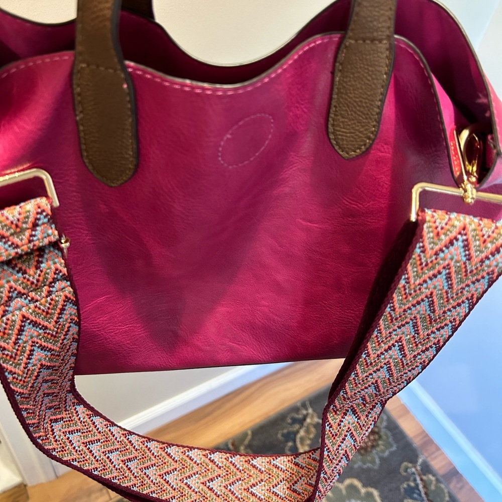 Joy Susan Women’s Hobo Bag and Optional Shoulder Strap - Picture 3 of 7